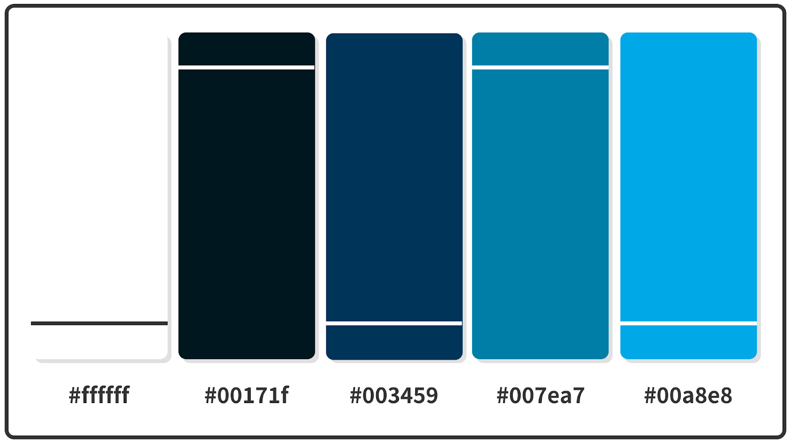 Carolina Blue + CG Blue Color Palette